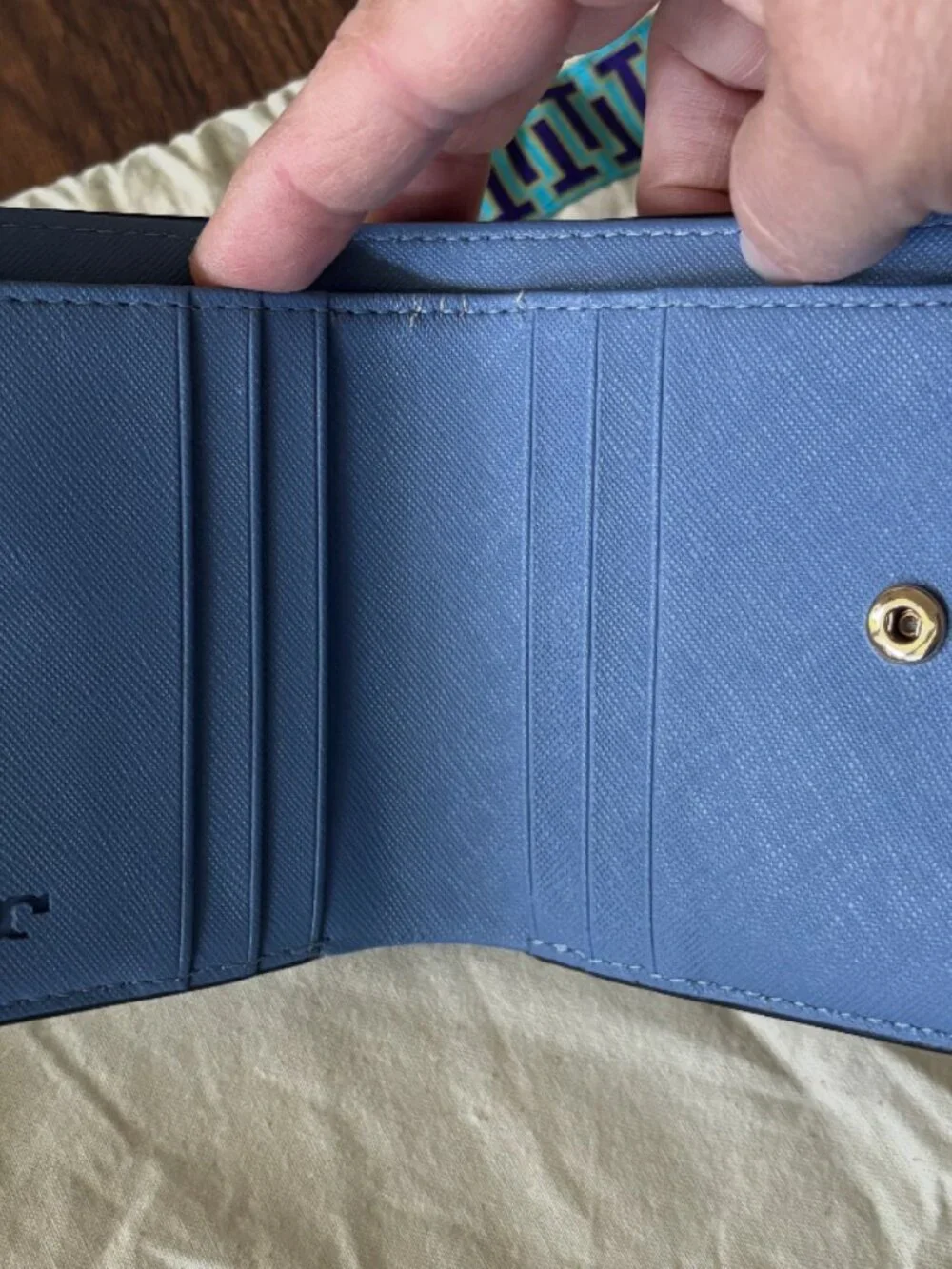 Tory Burch compact bifold wallet